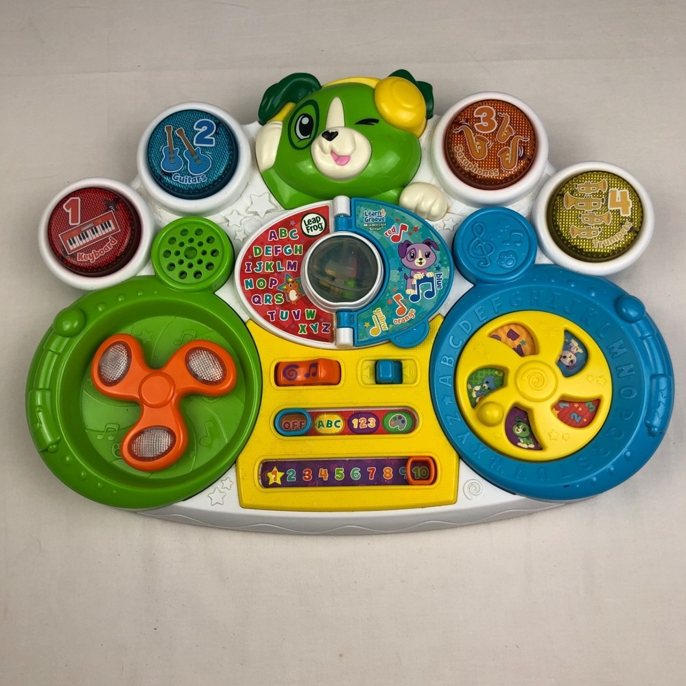 Leap Frog Learn & Groove Mixmaster Scout Music Toy VIDEO! Tested & Works!